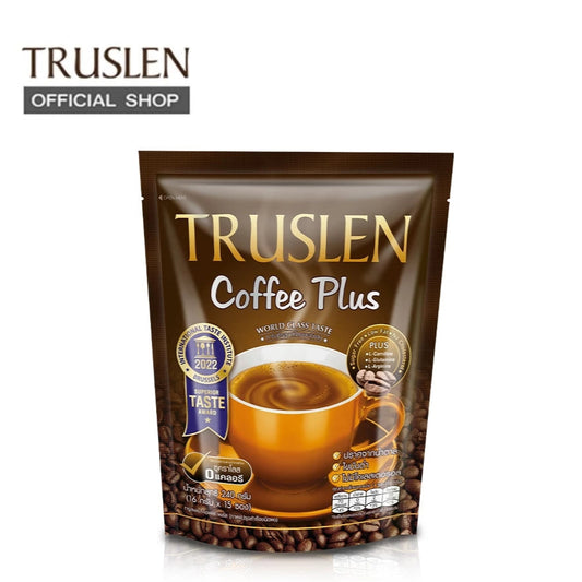 TRUSLEN - 瘦身無糖咖啡Plus｜袋裝15包
