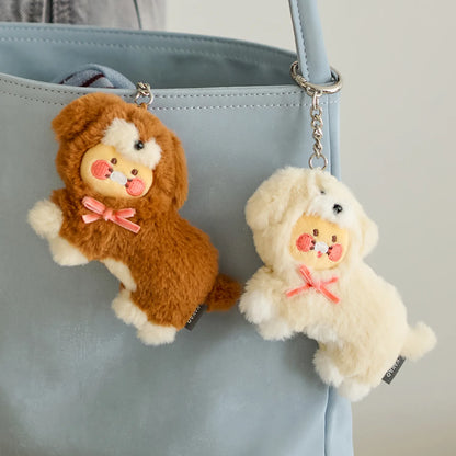 Kakao Friends - Choonsik Dachshund Puppy Keyring Doll