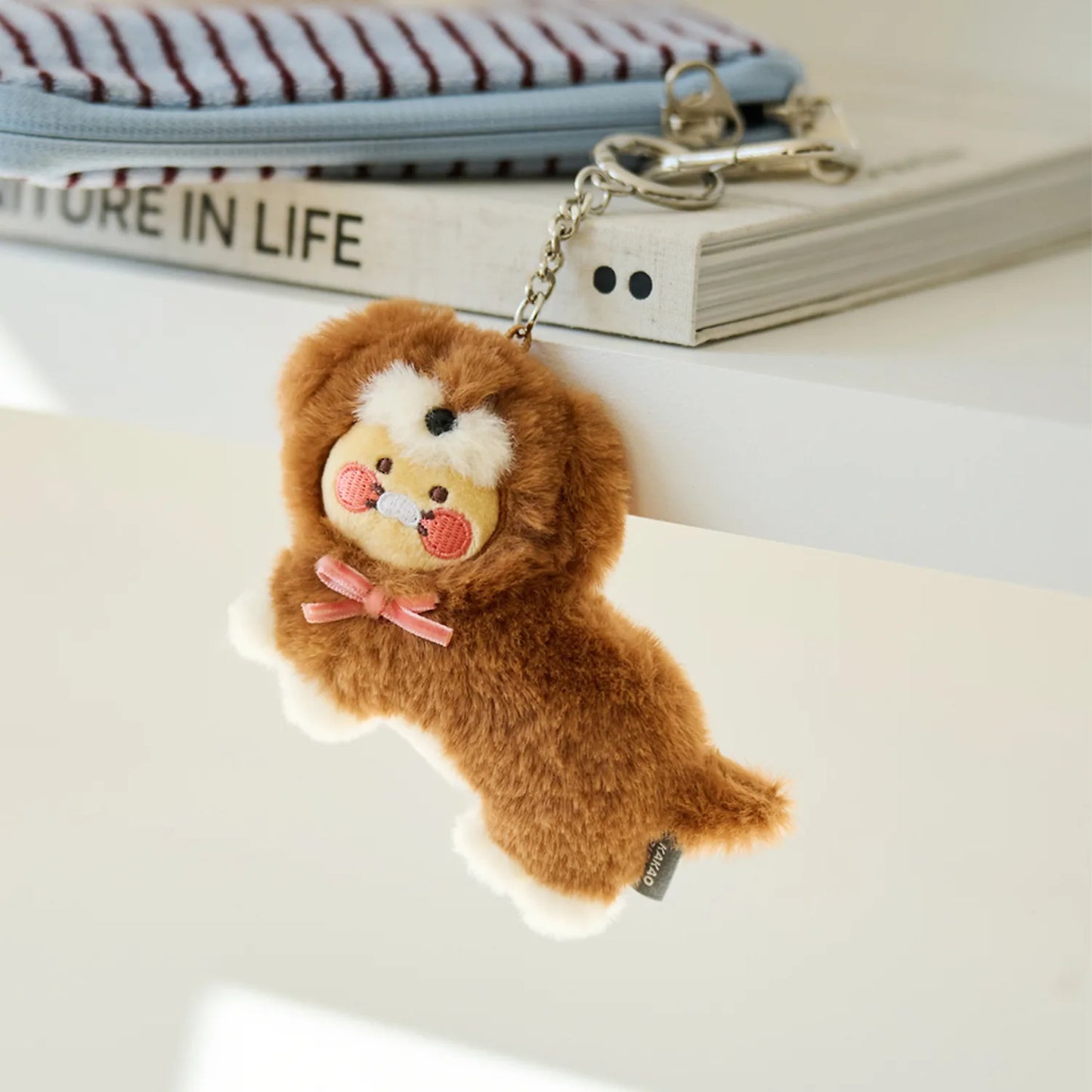 Kakao Friends - Choonsik Dachshund Puppy Keyring Doll