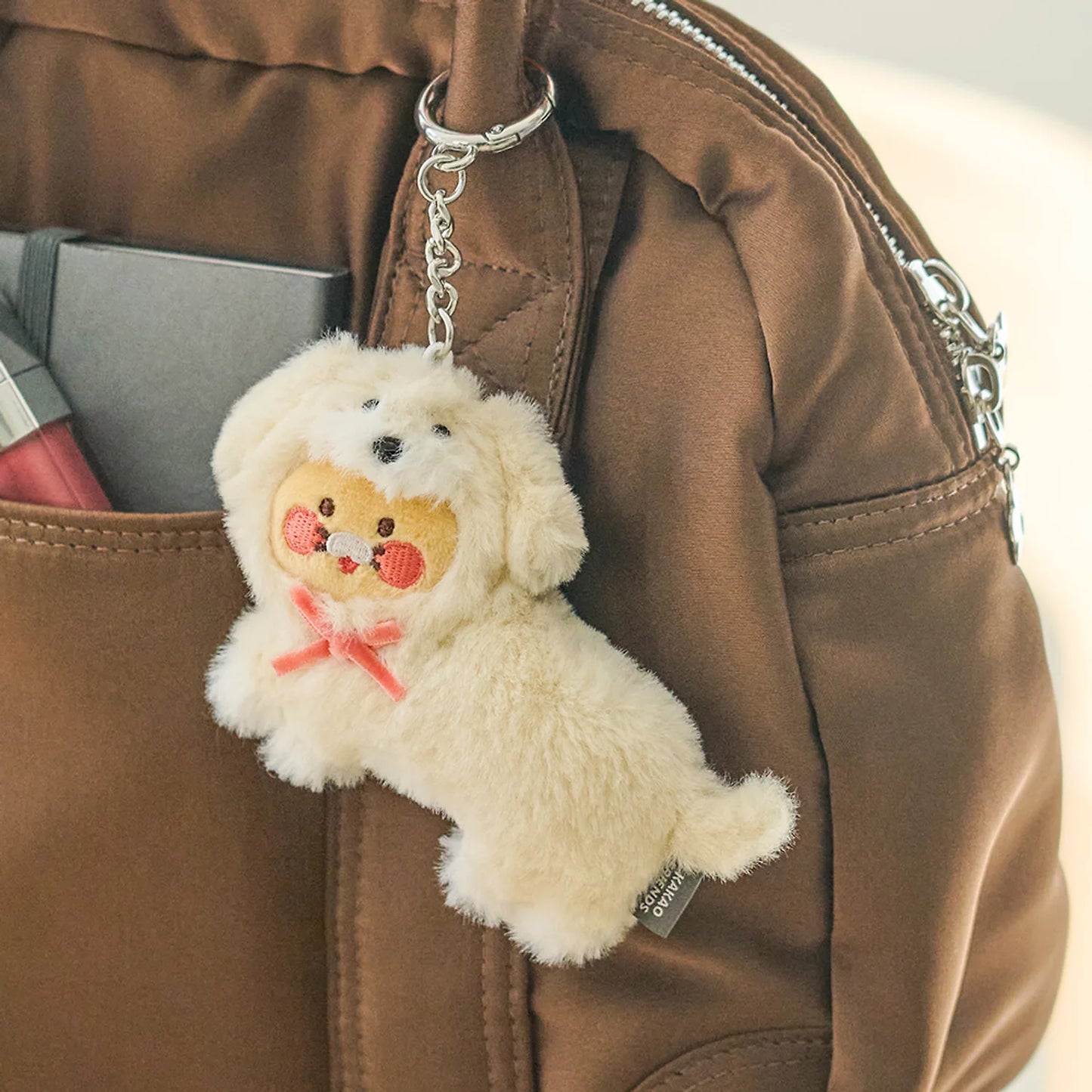 Kakao Friends - Choonsik Dachshund Puppy Keyring Doll